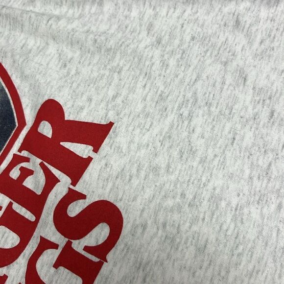 Stranger Things Heather Black/White Netflix Baseball 3/4 Sleeve T-Shirt- Large - Picture 8 of 8